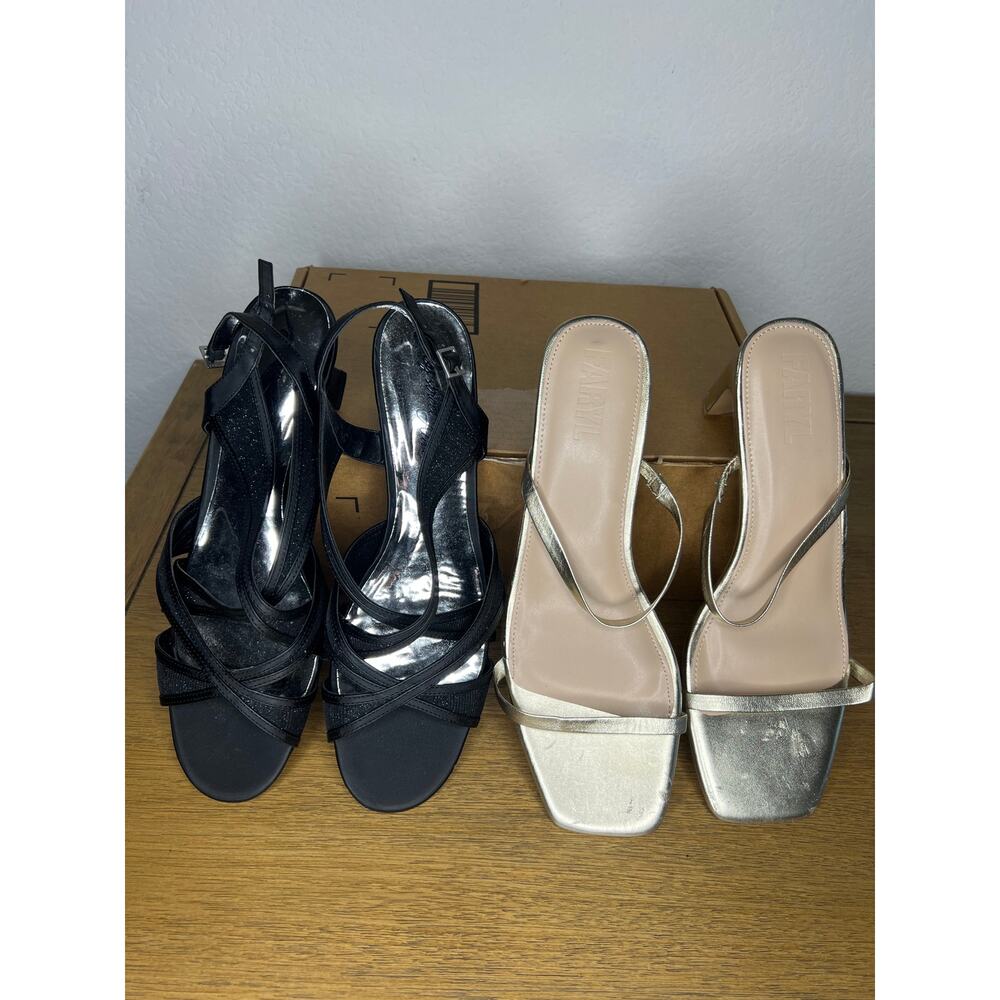 Easy Street Alive 5 and Faryl Women's Dress Heels Shoe Lot NEW ~ Size 11